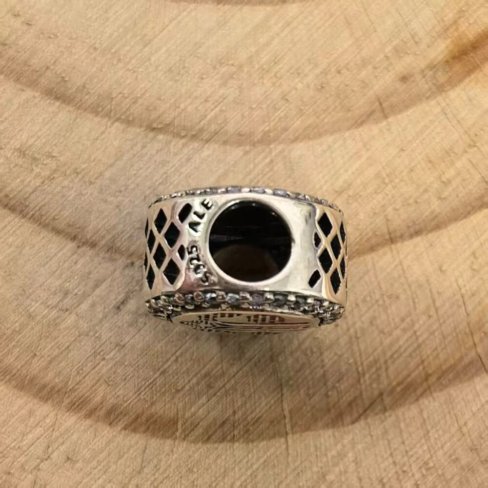 Pandora Puerto Rico Exclusive Bead Charm Pendant, S925 Silver Jewelry